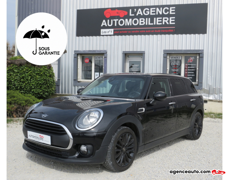 Achat voiture occasion, Auto occasion pas cher | Agence Auto Mini Clubman CLUBMAN ONE (F54) 1.5 102 CH GARANTIE MINI jusqu'en JUIN 2024 Noir Année 2018 Automatique Essence
